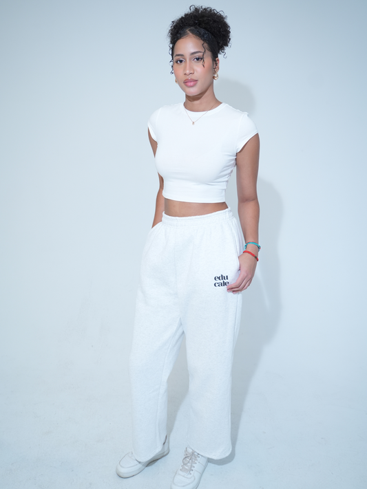 Cloud Gray Fleece Sweatpants